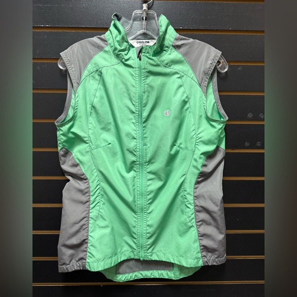Pearl Izumi Green and Gray Athletic Vest - Picture 1 of 3